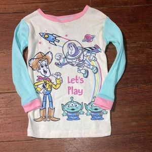 Disney’s Toy Story let’s play girls pajama top